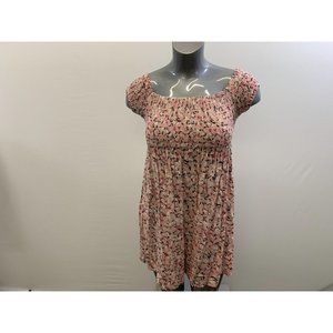 Ardene Women's Pink Floral Flow Sundress size M